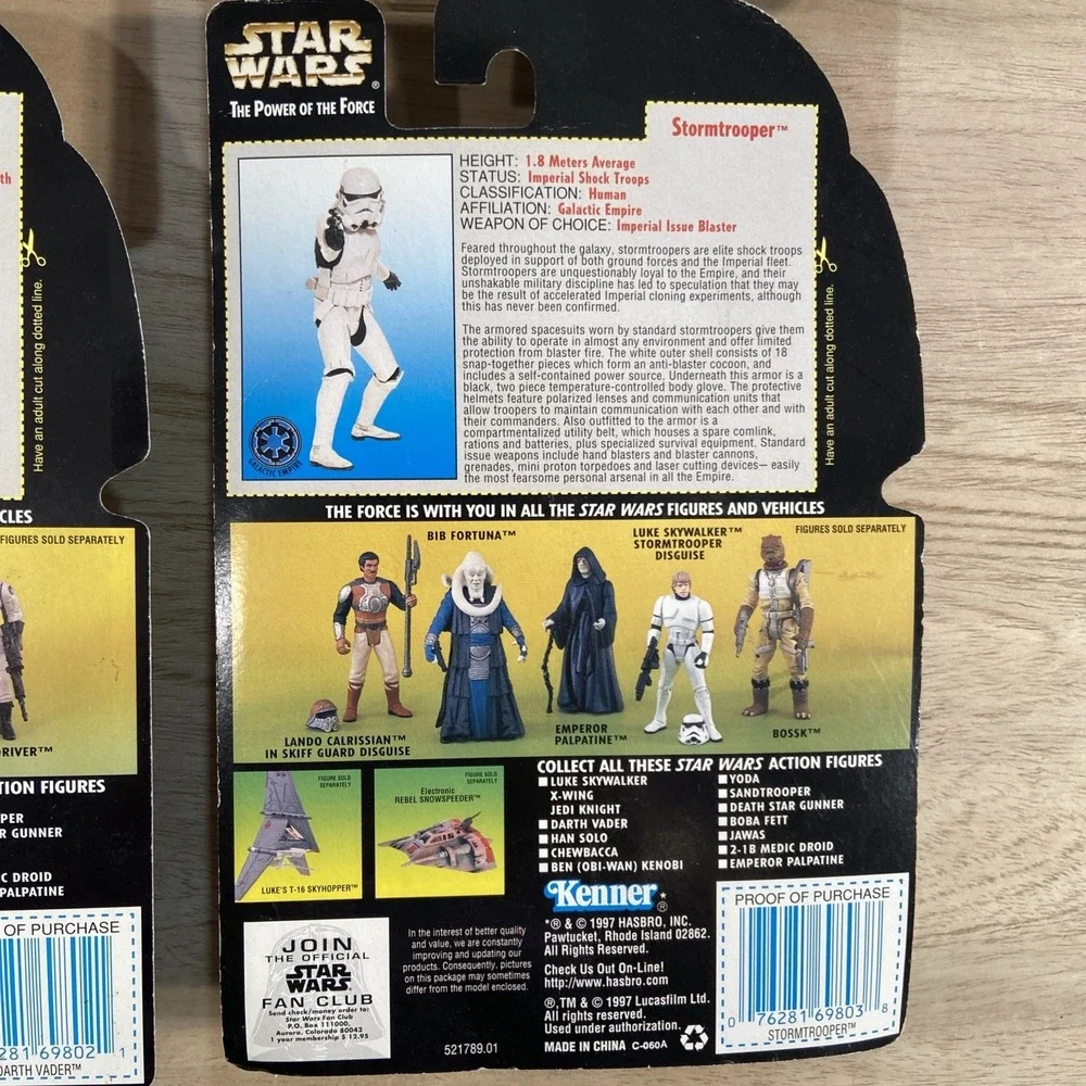 Star Wars Power Of The Force - (BRAND NEW SEALED) 4x LOT - Action Figure 1996 95